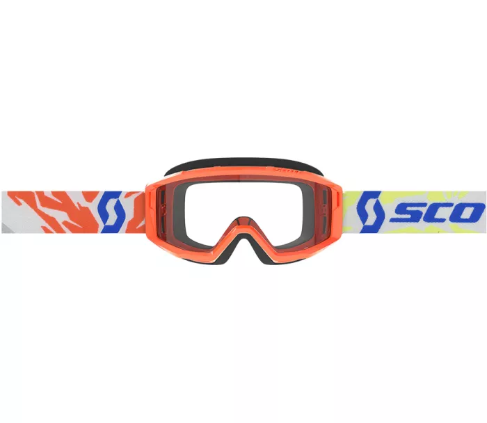 SCOTT Primal youth orange clear