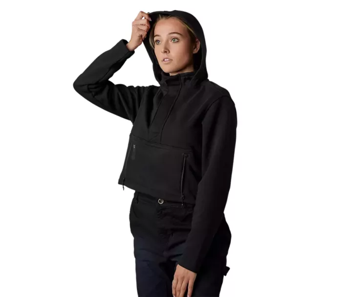 Fox Calibrated Dwr Zip Fleece black vel. M