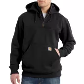 CARHARTT Heavyweight Quarter-Zip sweat-shirt black vel. XL