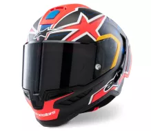 Integrálna helma Alpinestars Supertech R10 Miller carbon/red matt