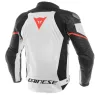Bunda na moto Dainese RACING 3 white/black/red