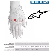 Alpinestars 356 1823 411 Radar M glove orange/black