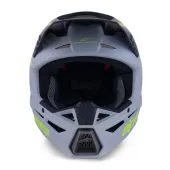 Alpinestars SM3 Radium grey/black/yellow matt helmet vel. M