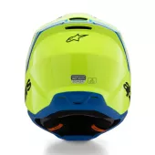 Alpinestars SM3 Youth Radium yellow/black/blue glossy helmet vel. YM