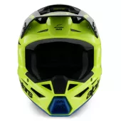Alpinestars SM3 Youth Radium yellow/black/blue glossy helmet vel. YM