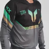 Pánsky dres Thor Launchmode Vented Raptor black/charcoal