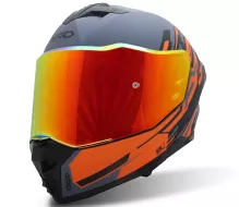 Helma na moto XRC Recon dark grey/blk/orange