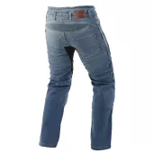 Kevlarové džínsy na moto Trilobite Parado Recycled blue SLIM (predĺženej)