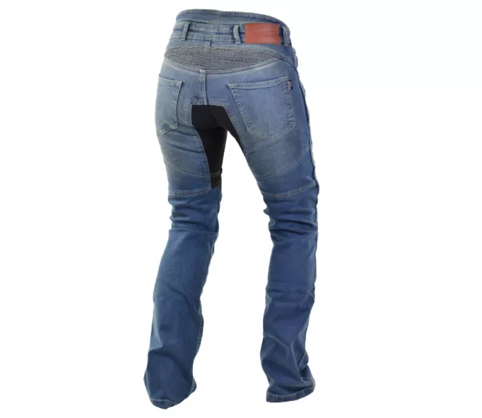 Dámske kevlarové džínsy na moto Trilobite Parado Recycled blue veľ. 30