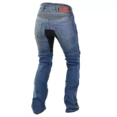 Dámske kevlarové džínsy na moto Trilobite Parado Recycled blue (predĺženej)