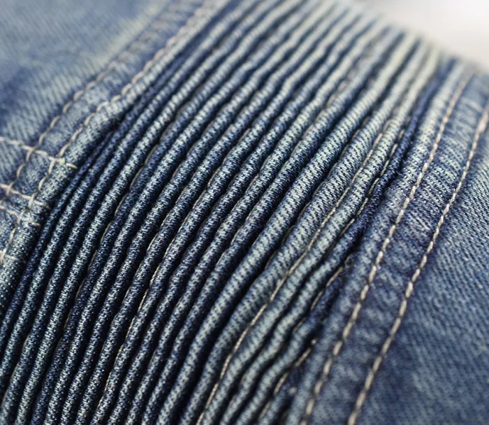 Dámske kevlarové džínsy na moto Trilobite Parado Recycled blue veľ. 30