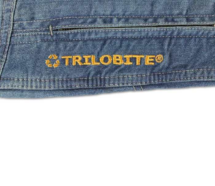 Dámske kevlarové džínsy na moto Trilobite Parado Recycled blue veľ. 30