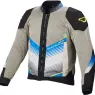 Bunda na moto Macna Rewind grey/black/blue