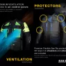 Bunda na moto Trilobite 2091 Rideknow Tech-Air black/yellow