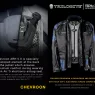 Bunda na moto Trilobite 2091 Rideknow Tech-Air black/yellow