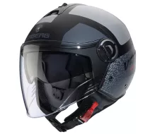 Otvorená helma Caberg Riviera V4X Alpha matt black/anthracite/grey