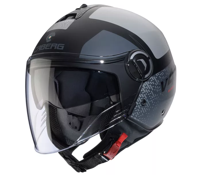 Caberg Riviera V4X Alpha matt black/anthracite/grey vel. M