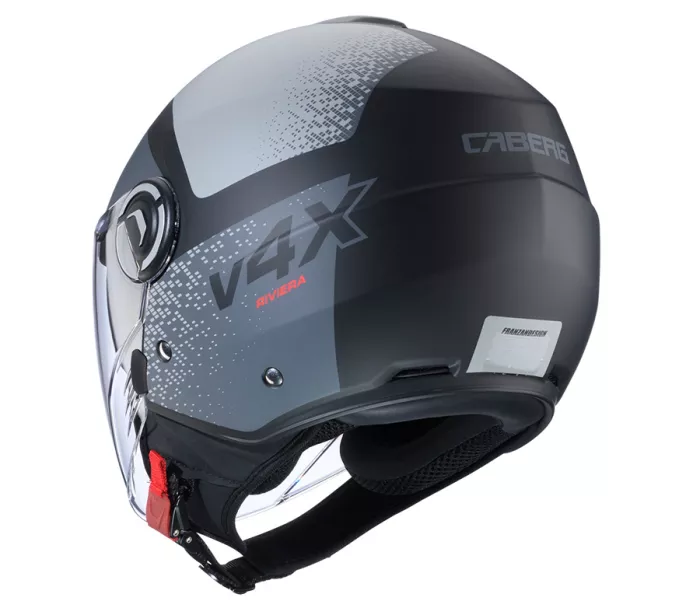 Caberg Riviera V4X Alpha matt black/anthracite/grey vel. M