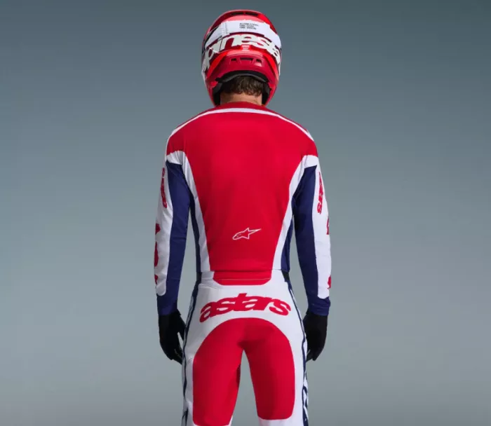 Alpinestars Racer Riway white/blue/red vel. S