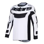 Motokrosový dres Alpinestars Racer Riway white/black