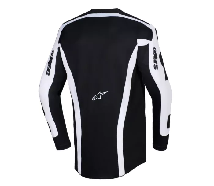 Motokrosový dres Alpinestars Racer Riway white/black