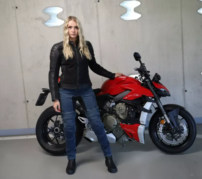 Dámska bunda na moto XRC RODYON HLT black