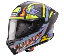 Helma na moto Caberg Roxter Hunter matt black/grey/yellow fluo
