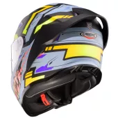 Helma na moto Caberg Roxter Hunter matt black/grey/yellow fluo