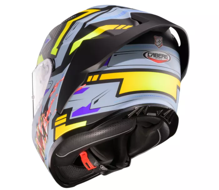 Helma na moto Caberg Roxter Hunter matt black/grey/yellow fluo