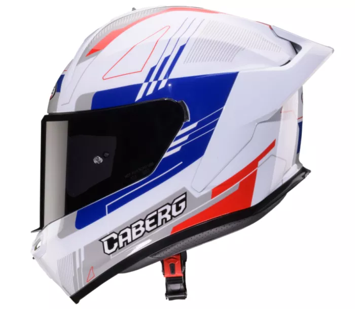 Motocyklová prilba Caberg Roxter Colt white/red/blue/grey