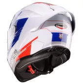 Motocyklová prilba Caberg Roxter Colt white/red/blue/grey