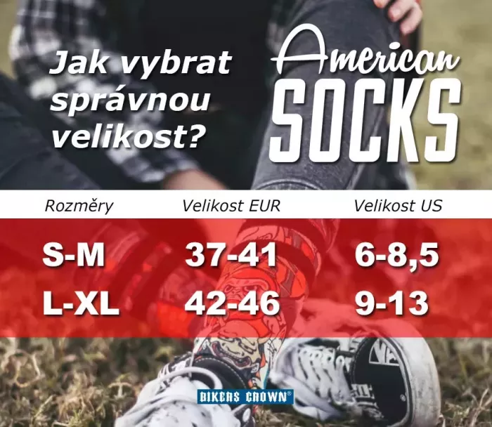 American Socks AS288 Roadsick S/M
