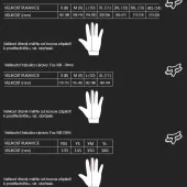 Fox 31389-001 Yth Dirtpaw Glove - YM Black