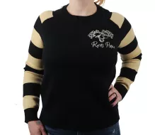 Dámsky sveter Rusty Pistons RPSWW51 Cutter black/beige