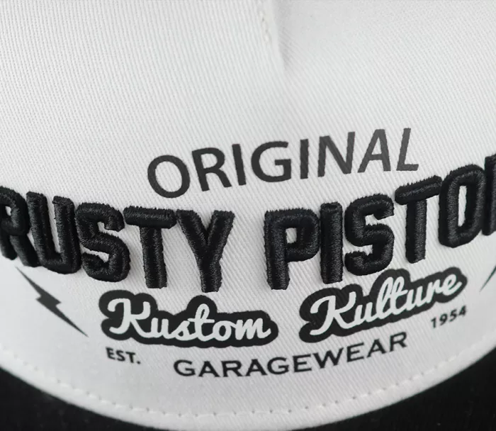Kšiltovka Rusty Pistons RPTC11 Trader black/white