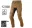 Trilobite Parado doublelayer AAA slim fit men jeans rusty brown level 2 (predĺžené)