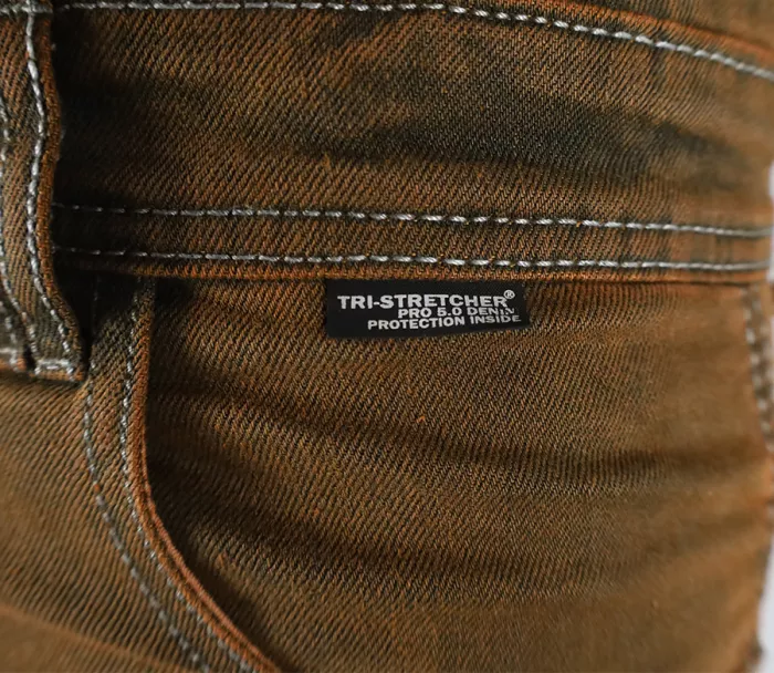 Trilobite Parado doublelayer AAA slim fit men jeans long rusty brown level 2 vel. 40