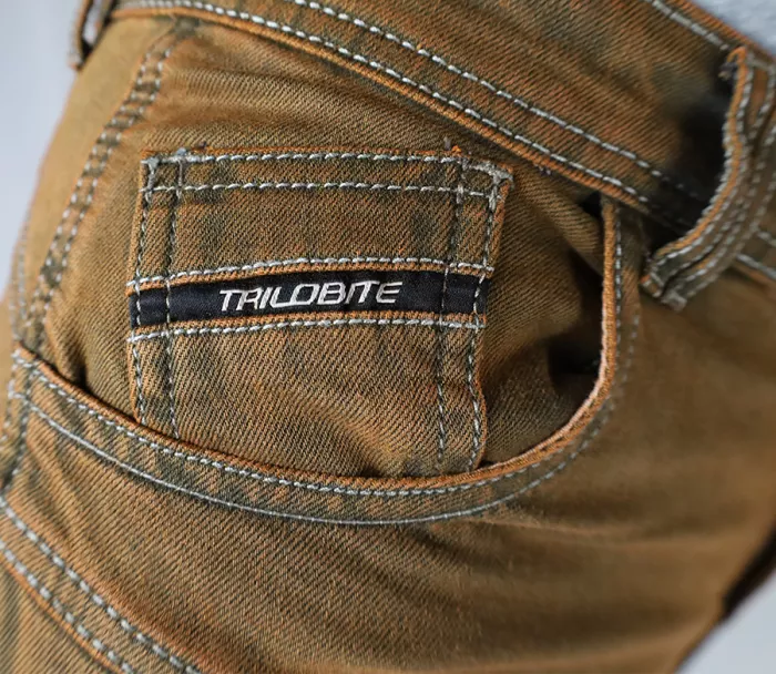 Trilobite Parado doublelayer AAA slim fit men jeans long rusty brown level 2 vel. 40