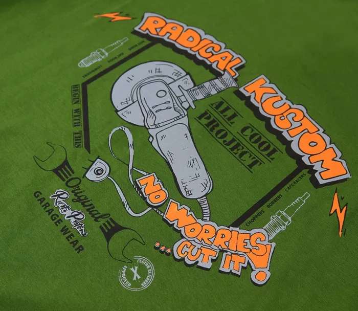 Tričko Rusty Pistons RPTSM73 Radical green vel. XL