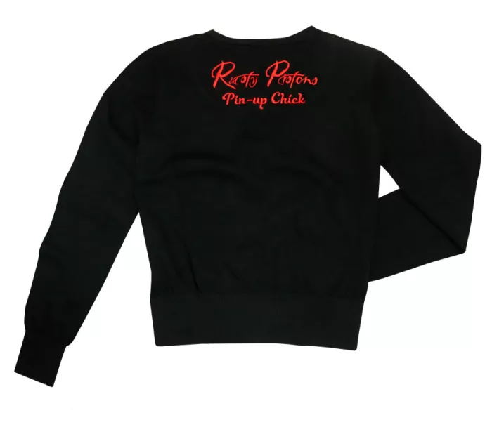 Dámský svetr Rusty Pistons RPSWW40 Goshen black vel. 3XL