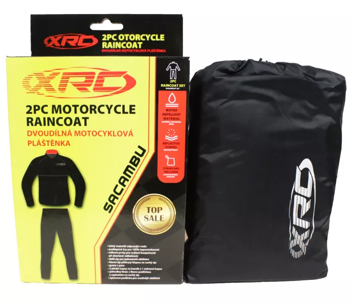 Pláštenka XRC Sacambu black 2pc veľ. XL