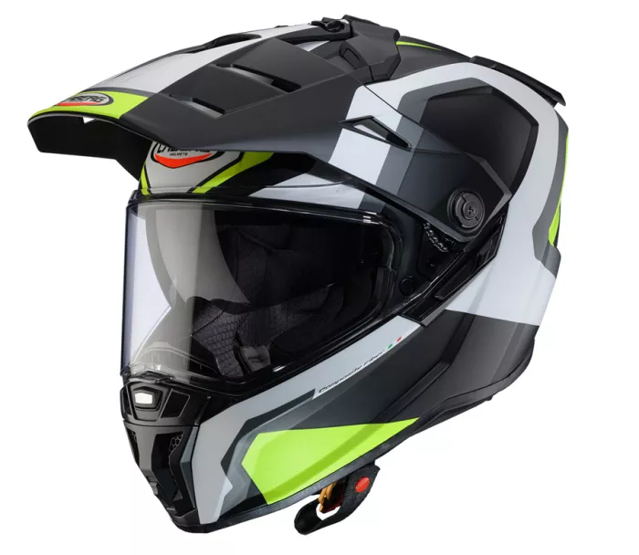 Caberg Tanami Scram matt black/grey/yellow fluo vel. S
