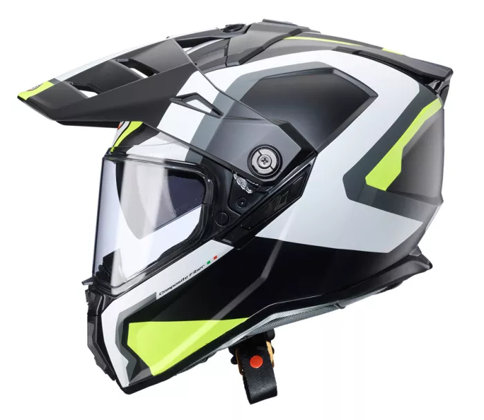 Caberg Tanami Scram matt black/grey/yellow fluo vel. S