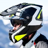 Caberg Tanami Scram matt black/grey/yellow fluo vel. S