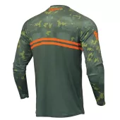 Dětský motokrosový dres Thor Sector Digi Forest dres green/camo veľ. M