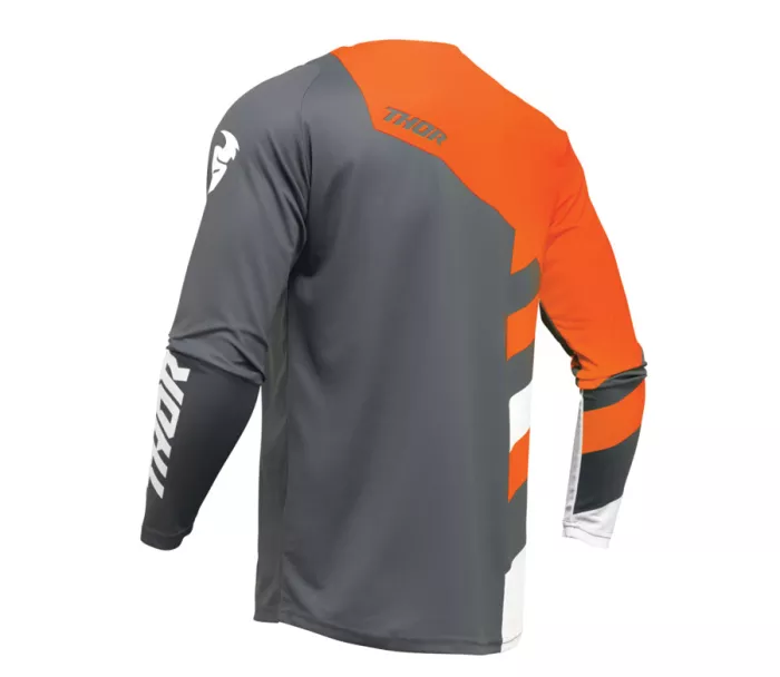 Motokrosový dres Thor Sector dres charcoal/orange veľ. XL