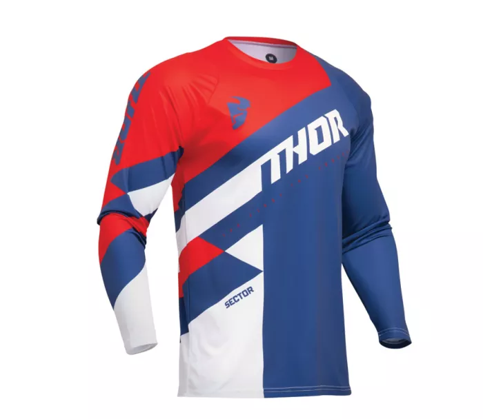 Motokrosový dres Thor Sector dres navy/red veľ. L