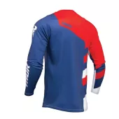Motokrosový dres Thor Sector dres navy/red veľ. L