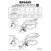 Shad H0CB51SR podpery pre bočné tašky Honda CB500F (19-22)