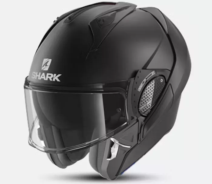 Helma na moto Shark KMA EVO GT BLANK Mat Black vel. M